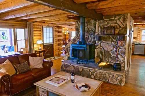 San Jacinto Lodge: Log Home w/ Hot Tub Views! - image 2
